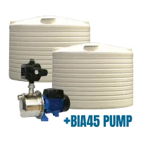 2x 10,000L Tank + Pump